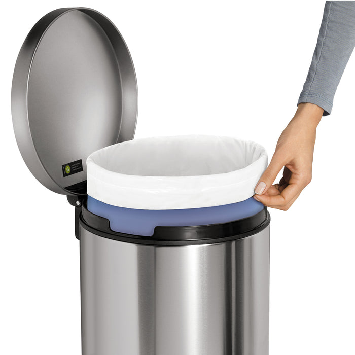 Simplehuman - Afvalemmer Round Step, 30 liter - Simplehuman