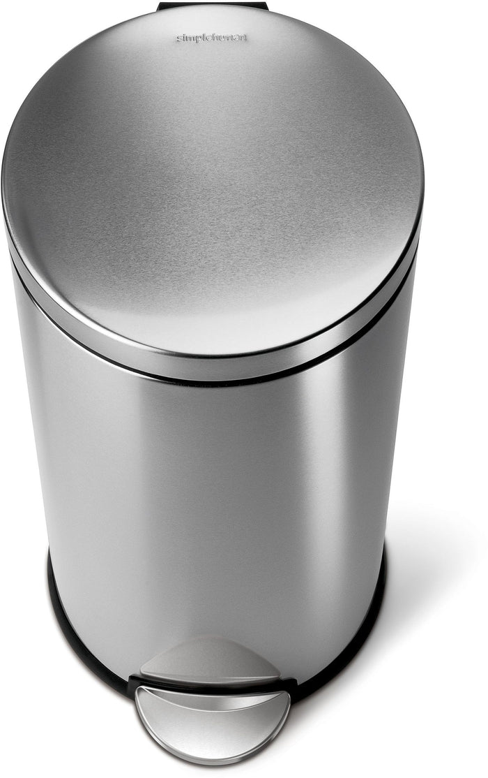 Simplehuman - Afvalemmer Round Step, 30 liter - Simplehuman