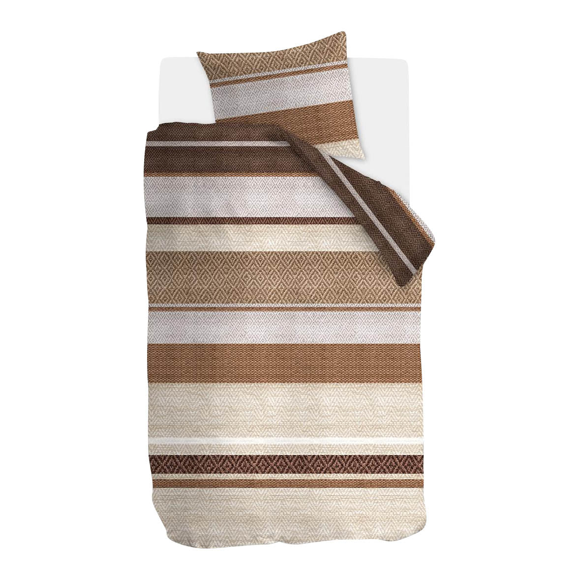 Beddinghouse Theodore Dekbedovertrek 140 x 220 cm - Naturel