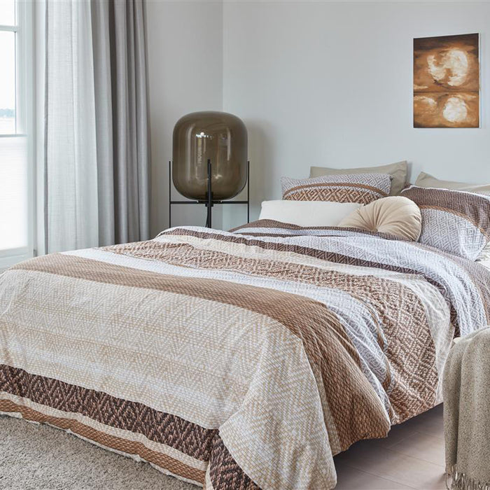 Beddinghouse Theodore Dekbedovertrek 140 x 220 cm - Naturel