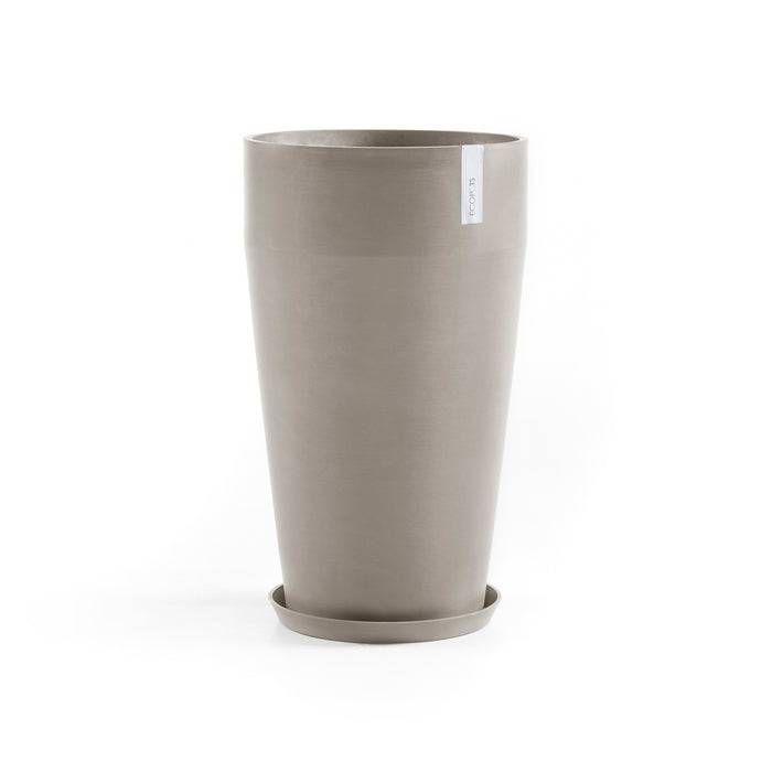 Ecopots Sankara Bloempot Ø 45 cm - Taupe