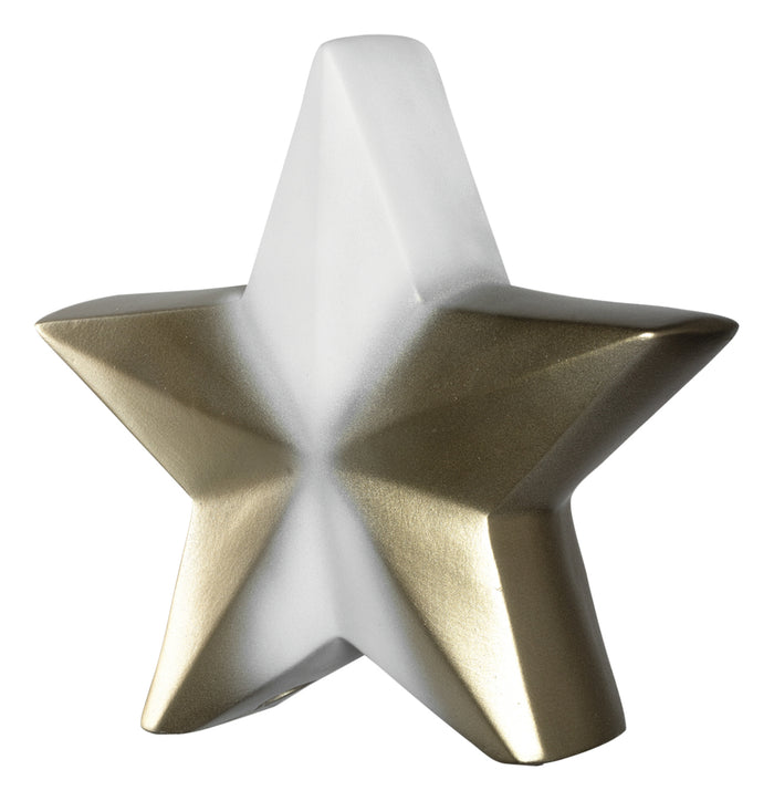 Leonardo Ster Keramiek 27 cm - Wit/Goud