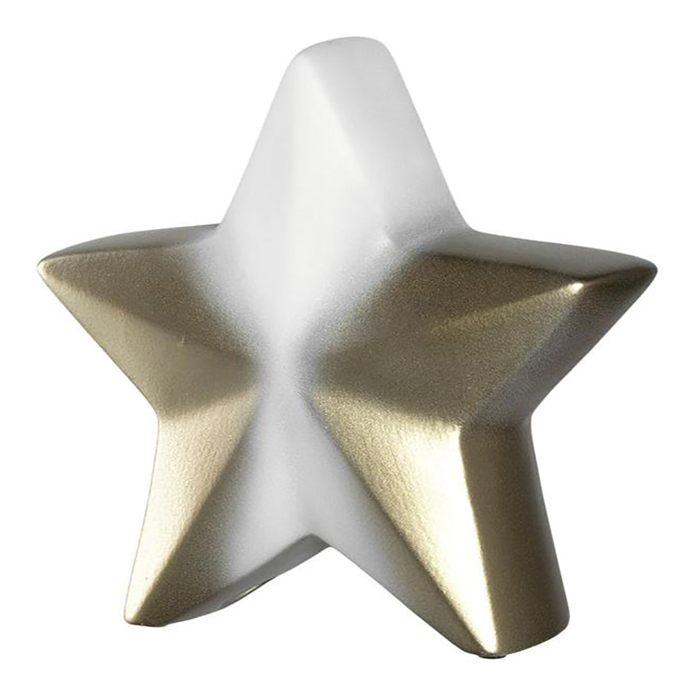 Leonardo Ster Keramiek 27 cm - Wit/Goud