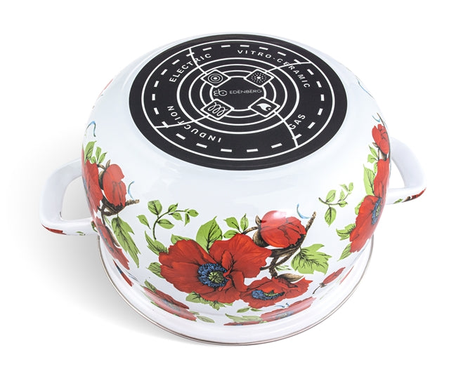 Edenberg Classic Line - 10-delige Luxe Emaille Pannenset