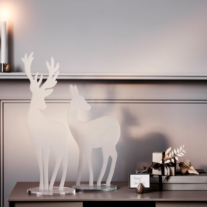 Leonardo Hert 36 cm - Wit