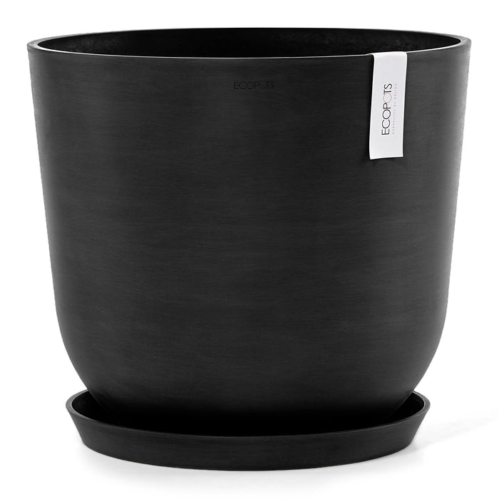 Ecopots Oslo Bloempot Ø 45 cm - Donkergrijs