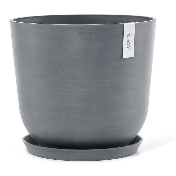 Ecopots Oslo Bloempot Ø 45 cm - Blauwgrijs