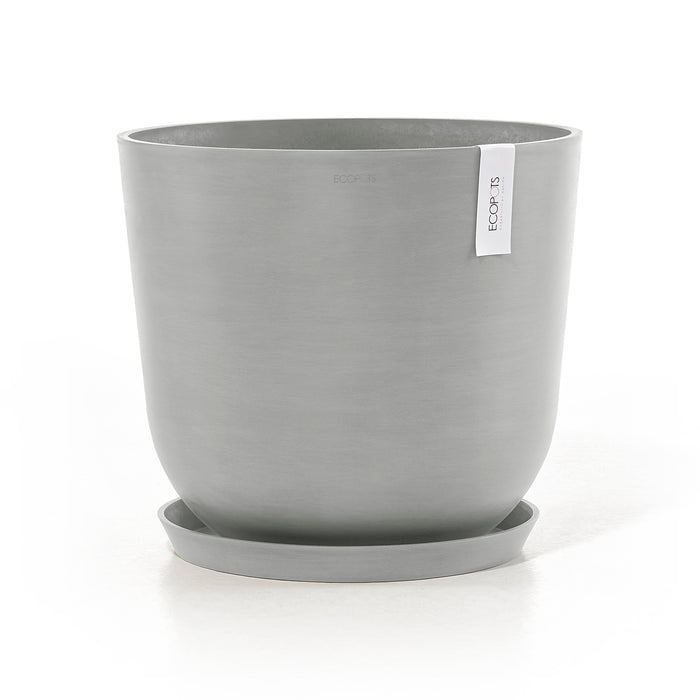 Ecopots Oslo Bloempot Ø 45 cm - Witgrijs