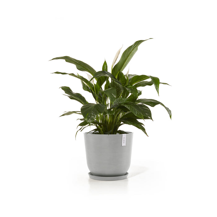 Ecopots Oslo Bloempot Ø 45 cm - Witgrijs