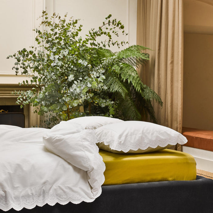 Essenza April Dekbedovertrek 140 x 220 cm - Wit