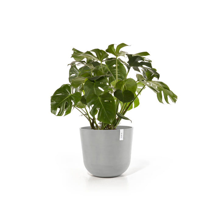 Ecopots Oslo Bloempot Ø 55 cm - Witgrijs