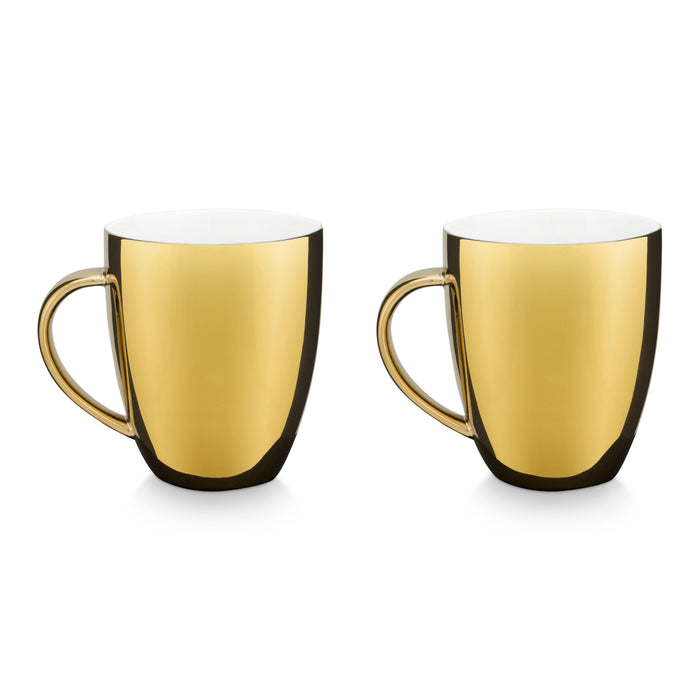 vtwonen Gold Mok 2 St. - 0,25 L