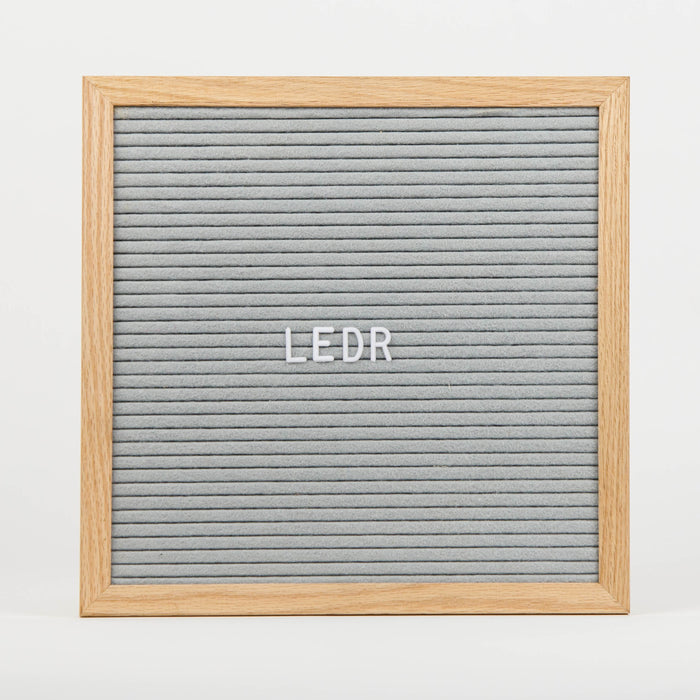 LEDR Letterbord 30 x 30 cm