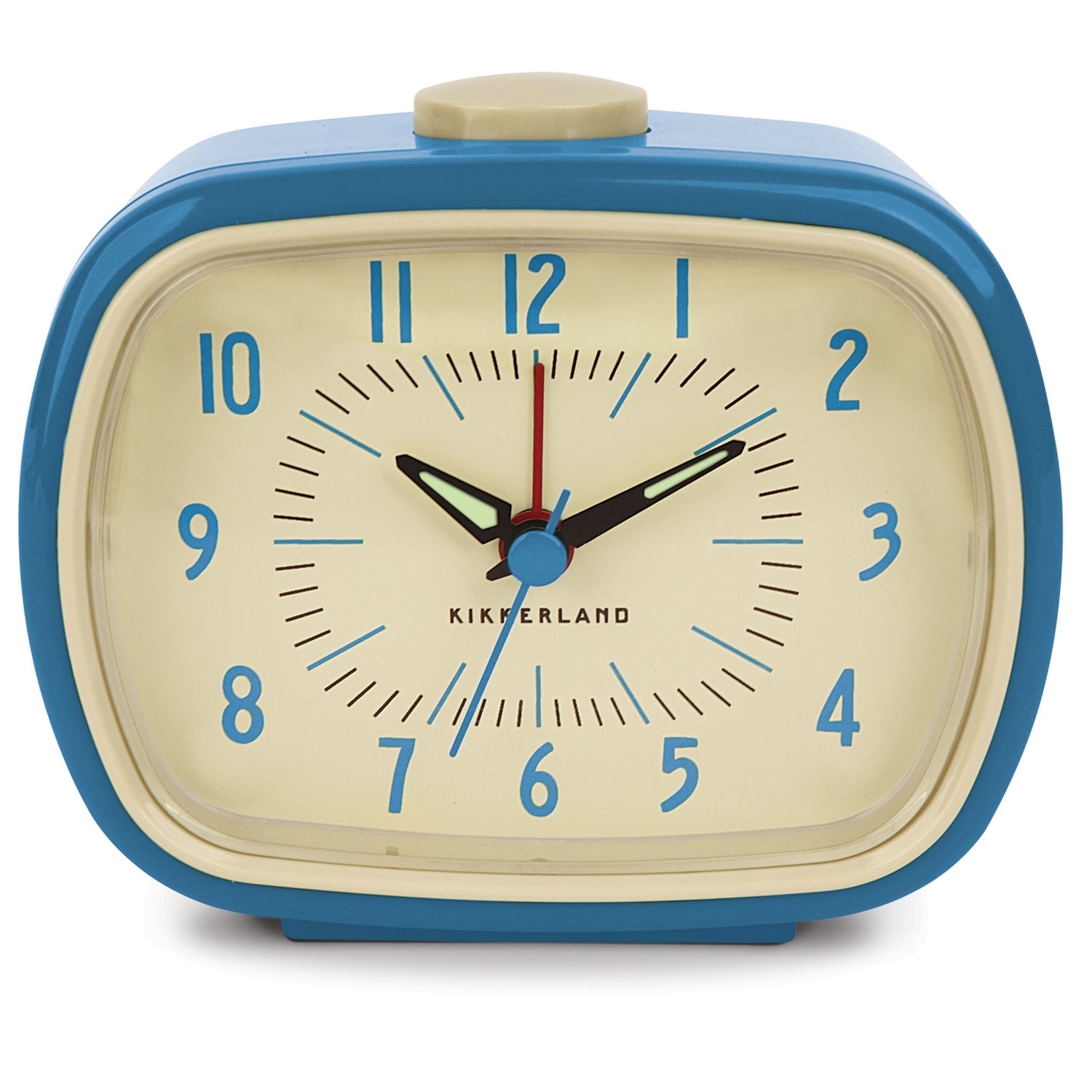 Kikkerland Retro Wekker 11 x 9 cm