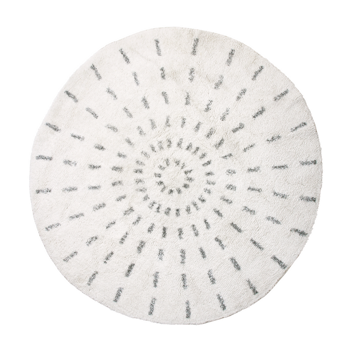 HKliving Swirl Badmat Ø 120 cm