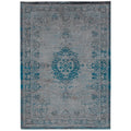 Louis de Poortere Medallion Fading World Vloerkleed 200 x 280 cm - Grey Turqouise