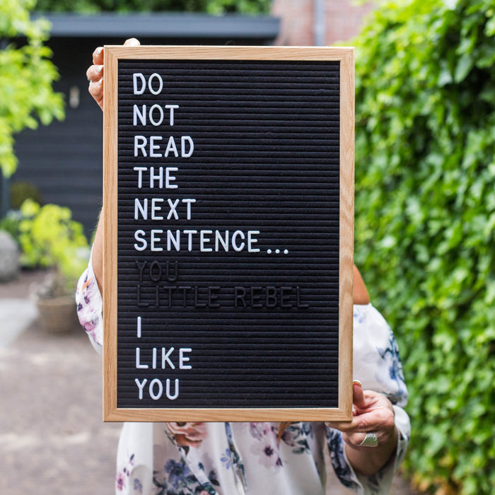 LEDR Letterbord 45 x 30 cm