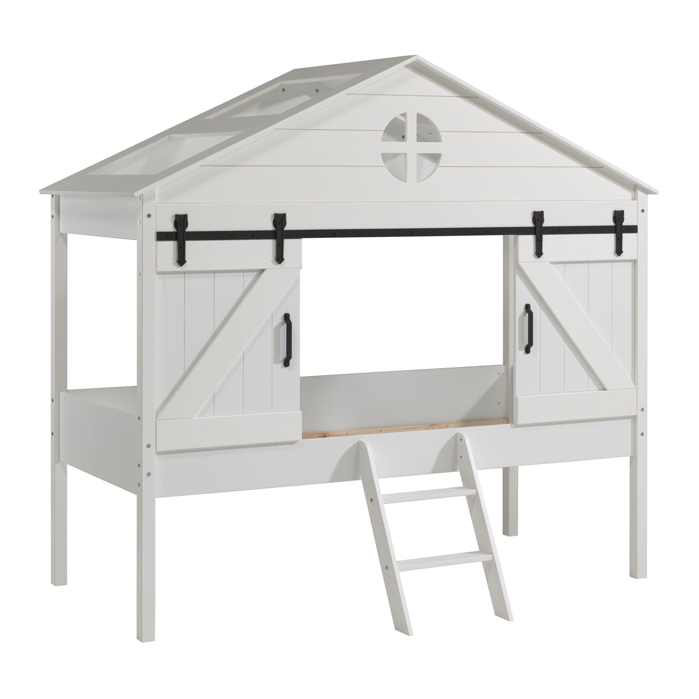 Vipack Barnie Halfhoogslaper - 90 x 200 cm