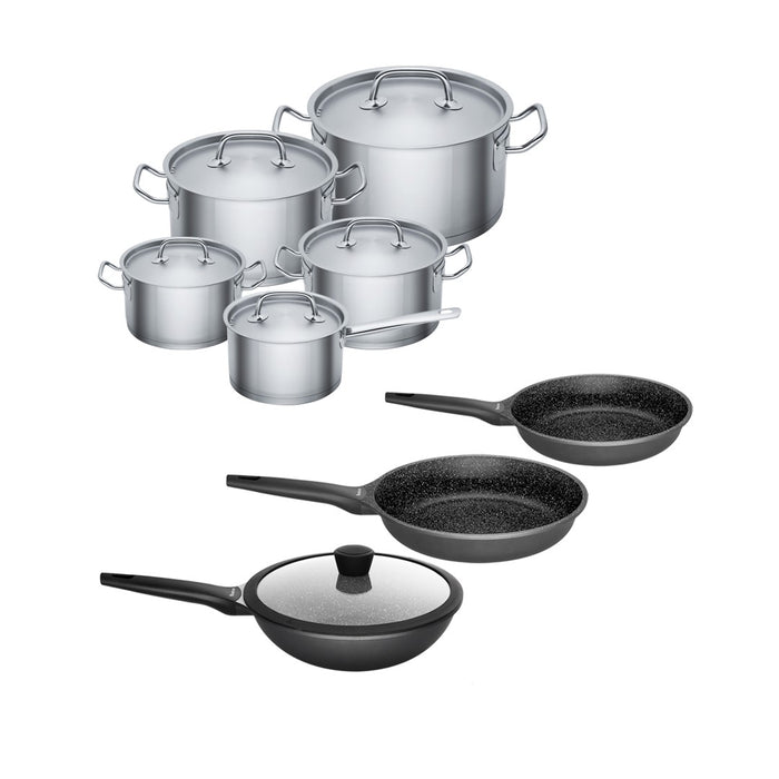 Sola Fair Cooking Profiline Pannenset 8-delig