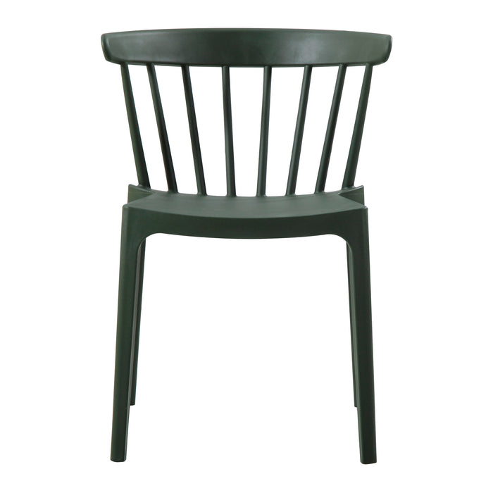 Woood Bliss Spijlenstoel - Army Groen