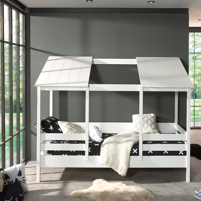 Vipack Housebed Huisbed met 2 Panelen 90 x 200 cm