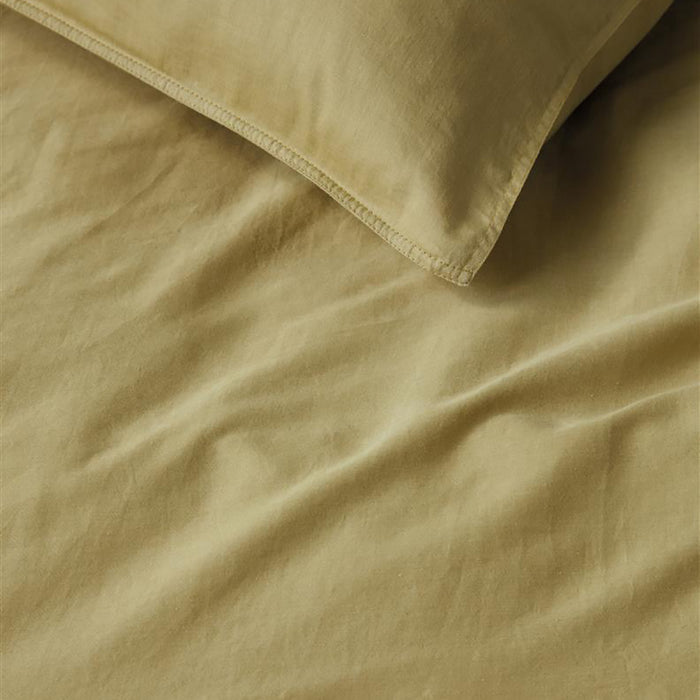 vtwonen Earth Dekbedovertrek 240 x 200/220 cm - Geel