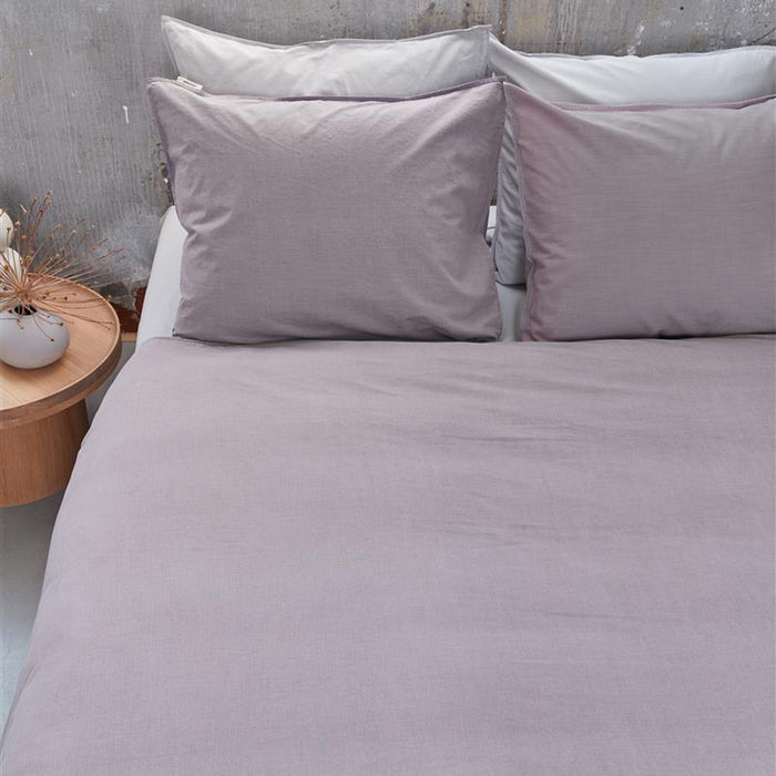 vtwonen Natural Stone Dekbedovertrek 140 x 200/220 cm - Lila