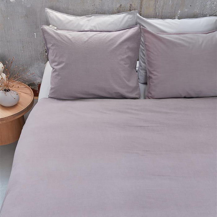 vtwonen Natural Stone Dekbedovertrek 140 x 200/220 cm - Lila