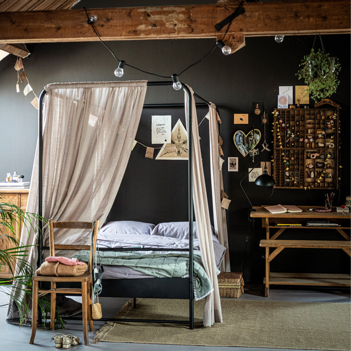 vtwonen Natural Stone Dekbedovertrek 200 x 200/220 cm - Lila