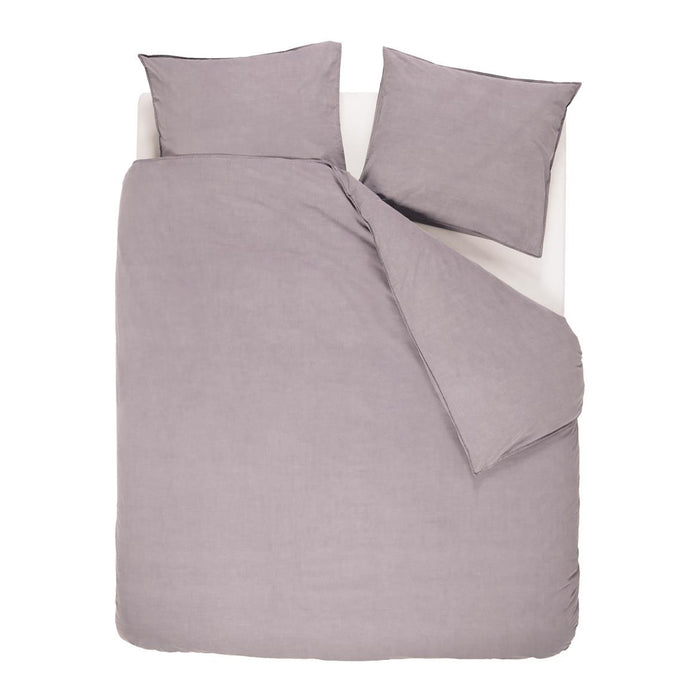 vtwonen Natural Stone Dekbedovertrek 240 x 200/220 cm - Lila