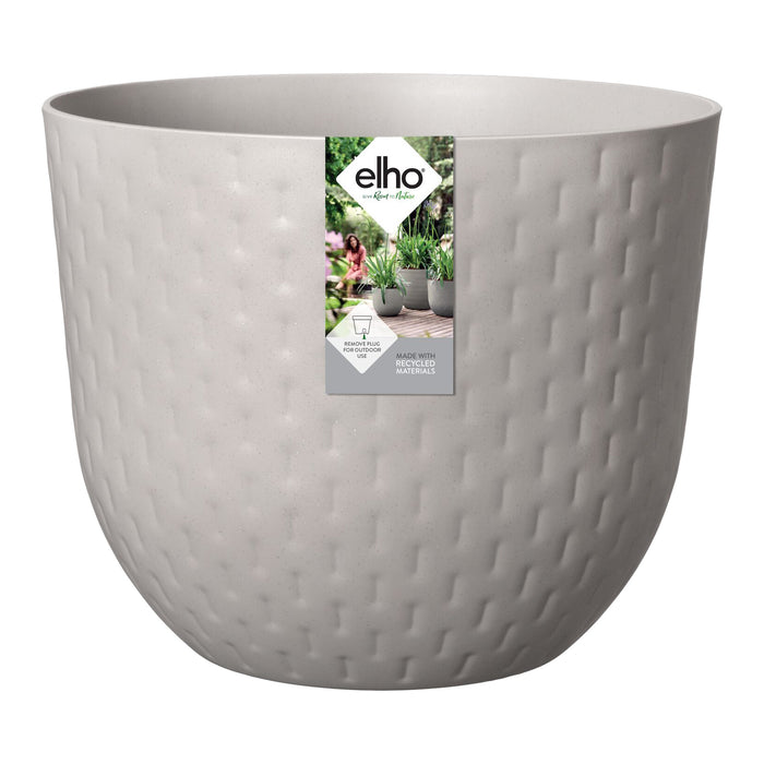 Elho Fuente Grains Bloempot 38 cm - Grijs