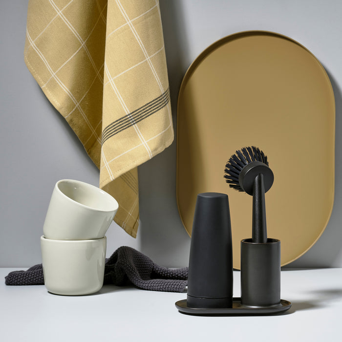 Zone Denmark Afwasset 3-delig - Zwart