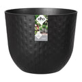 Elho Fuente Grains Bloempot 38 cm - Zwart