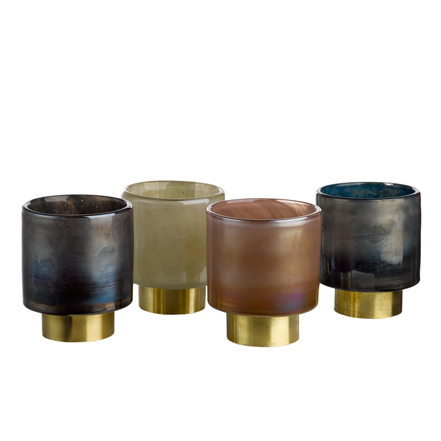 POLSPOTTEN Belt Waxinelichthouder - Set van 4