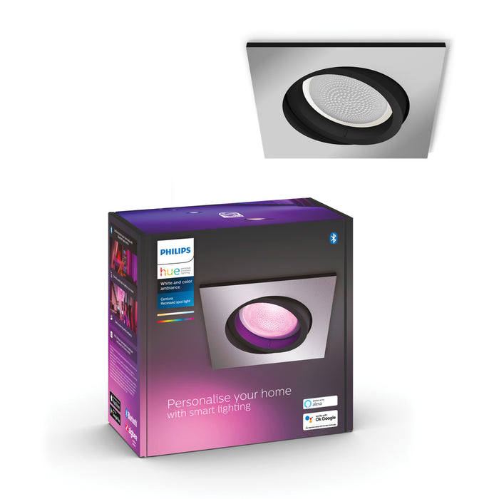Philips Hue White & Color Ambiance Centura Inbouwspot - GU10 - 1-pack