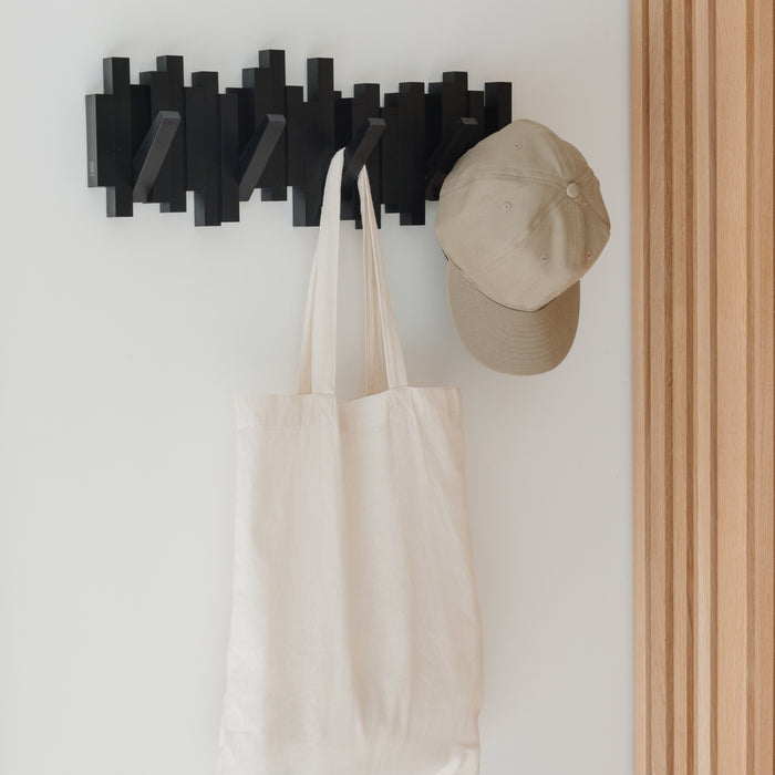 Umbra Sticks Wandkapstok 5 Haken - Zwart