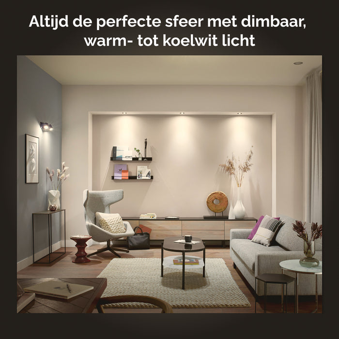 Philips Hue Milliskin Inbouwspot - GU10 - 1-pack