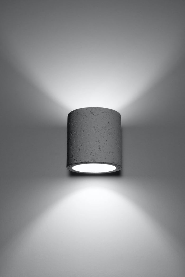 LT-Luce Wandlamp Orbis Beton 10cm Ø