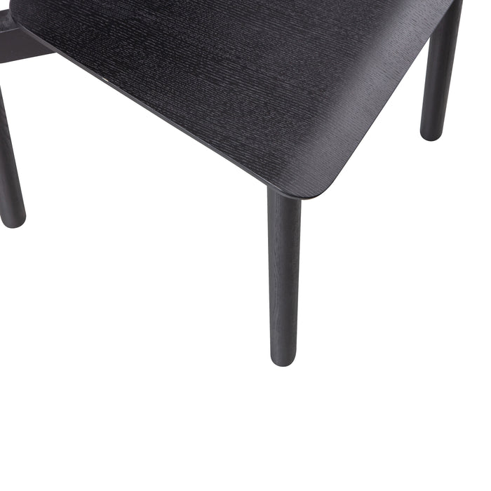 WOOOD Karel Eetkamerstoel - Zwart