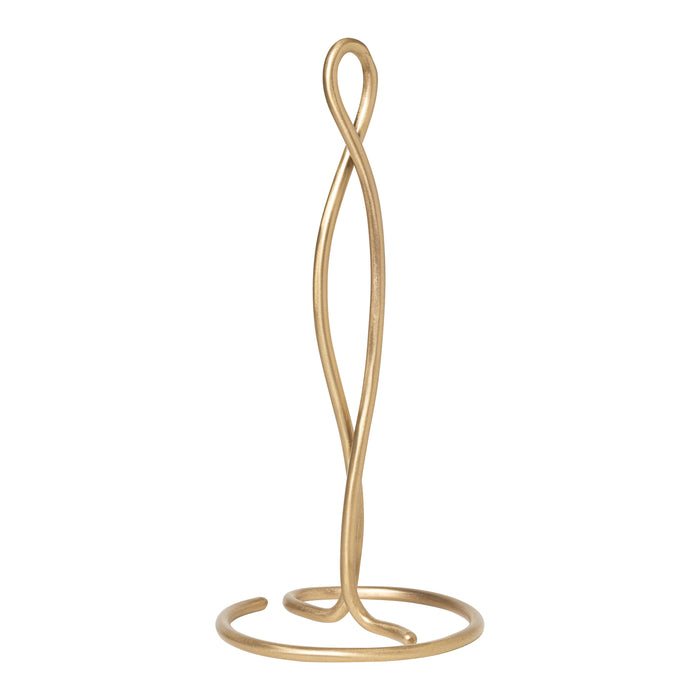 Ferm Living Curvature Keukenrolhouder - Brass