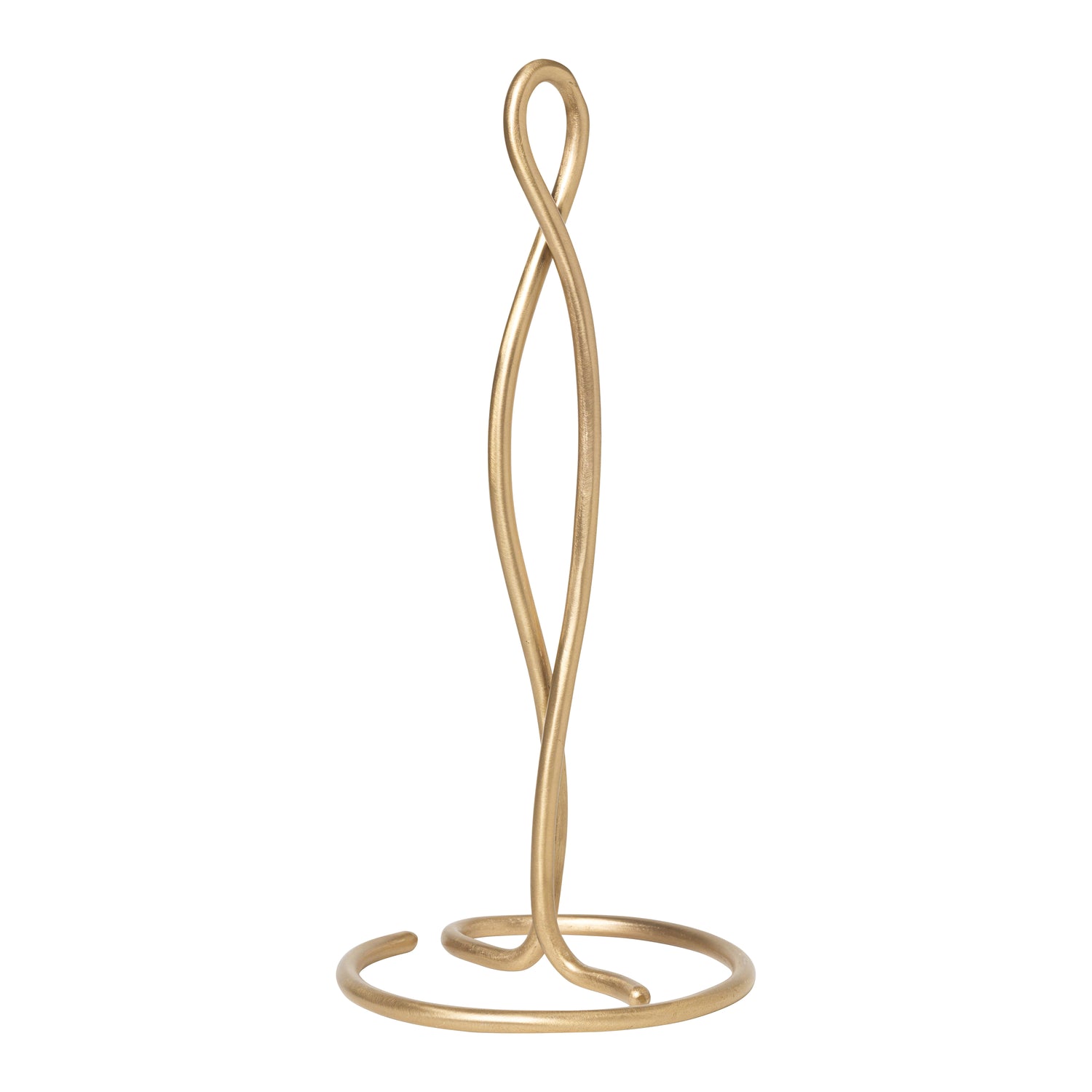 Ferm Living Curvature Keukenrolhouder - Brass