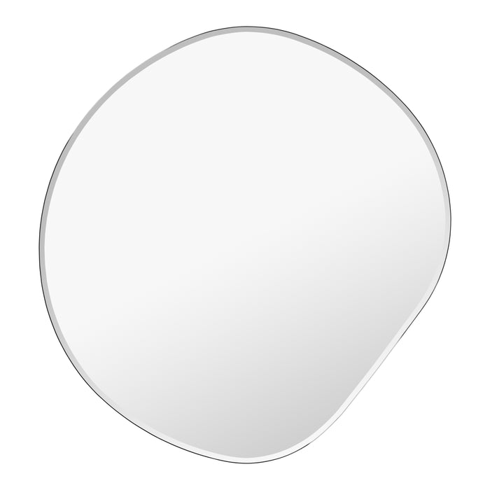 Ferm Living Pond Spiegel - XL - Dark Chrome Frame