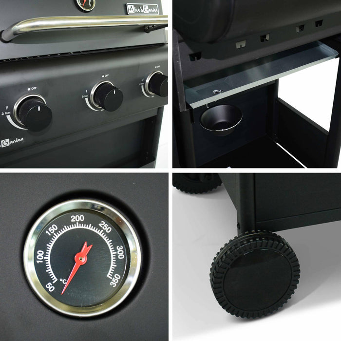 sweeek - Gasbarbecue 3 branders