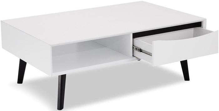 24Designs Lyon Salontafel - B75 X D120 X H45 Cm - MDF - Wit