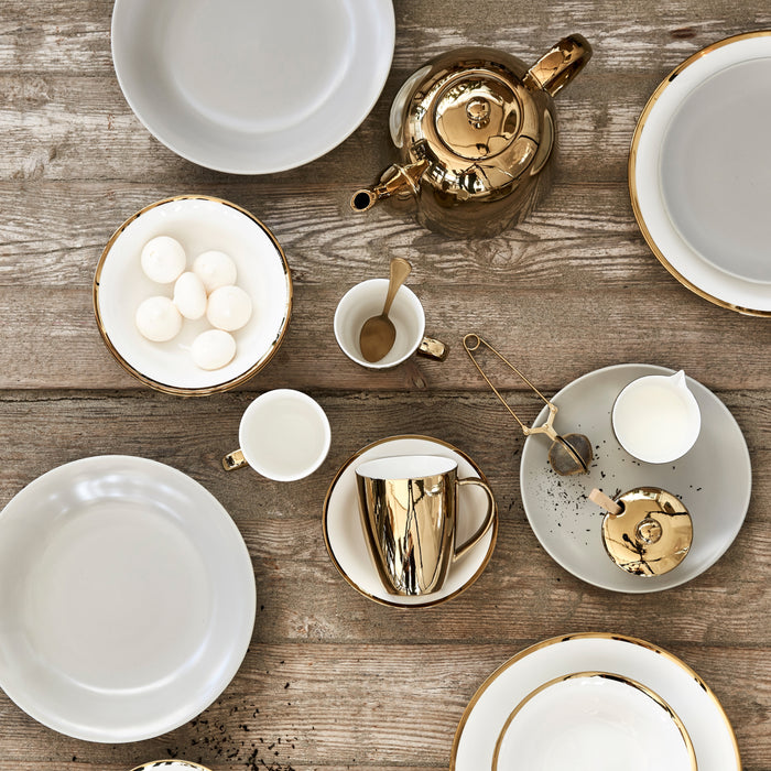 vtwonen Gold Serviesset 16-delig