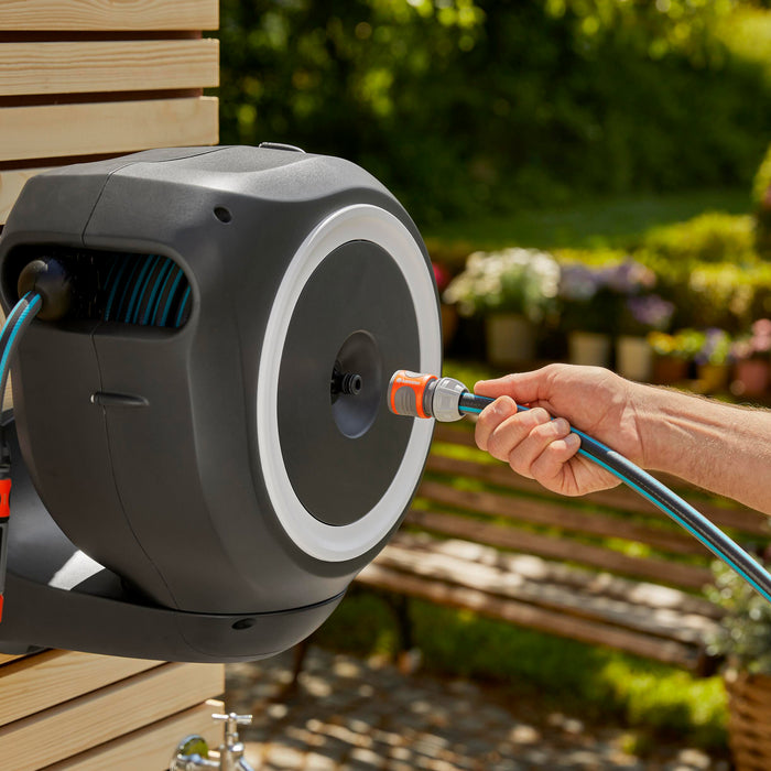 Gardena RollUp Wandslangenbox 15 m - Wit