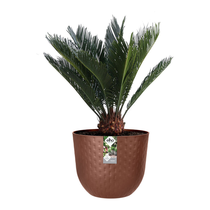 Elho Fuente Grains Bloempot 47 cm - Bruin