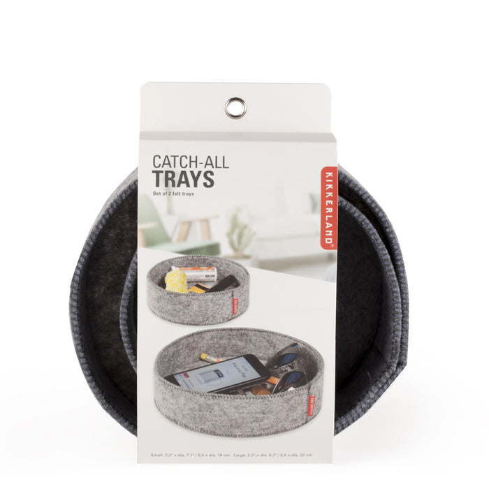 Kikkerland Vilten Opbergmand Set van 2