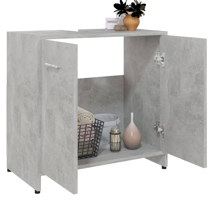Prolenta Premium - Badkamerkast 60x33x61 cm spaanplaat betongrijs