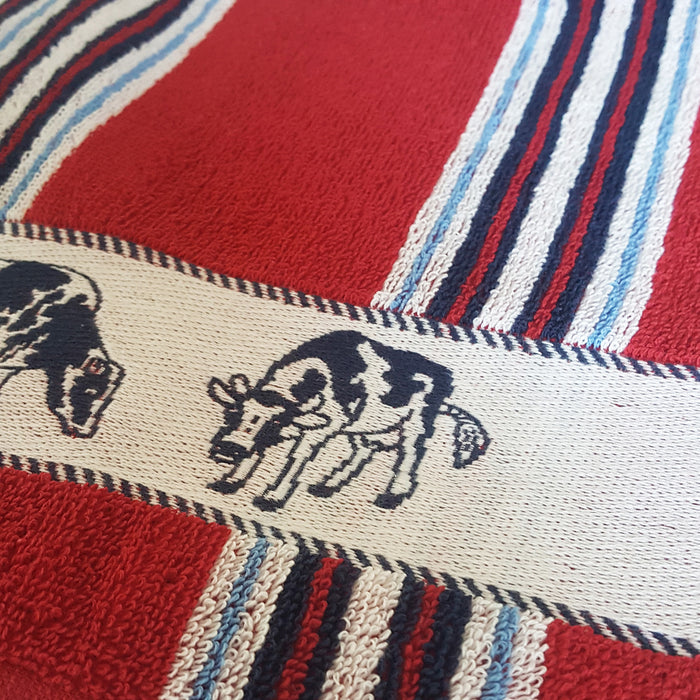 DDDDD keukendoek Friesian - 50x55cm - Rood - 6 stuks